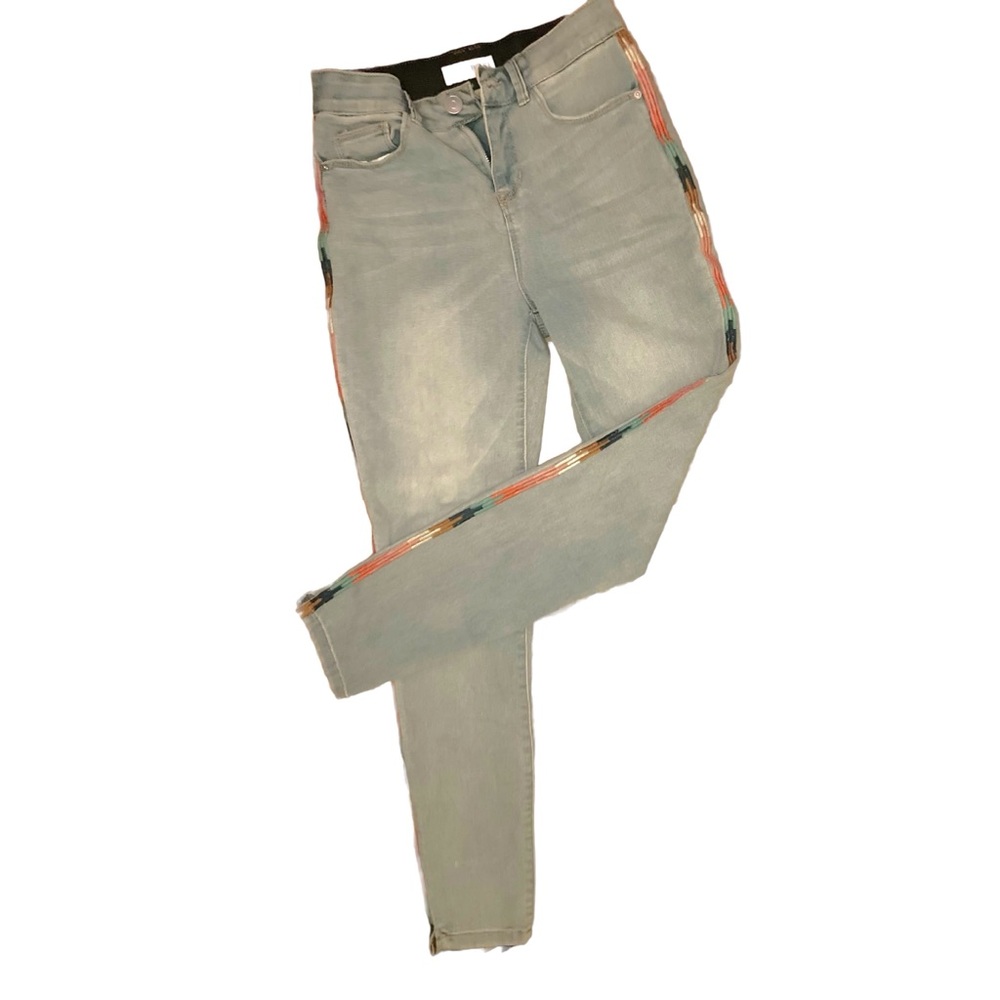 Stylish Women's Light Blue Jeans